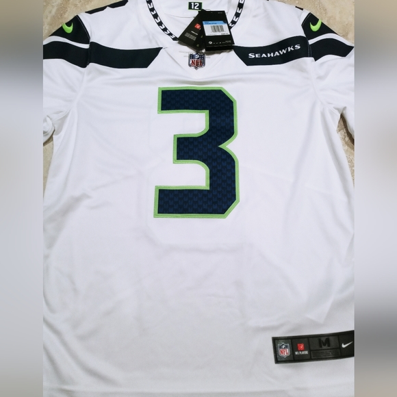 Nike On Field Seattle Seahawks Russell Wilson Mens size Medium - Picture 3 of 8